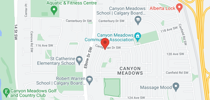 map of 1031  Cantabrian  Drive SW